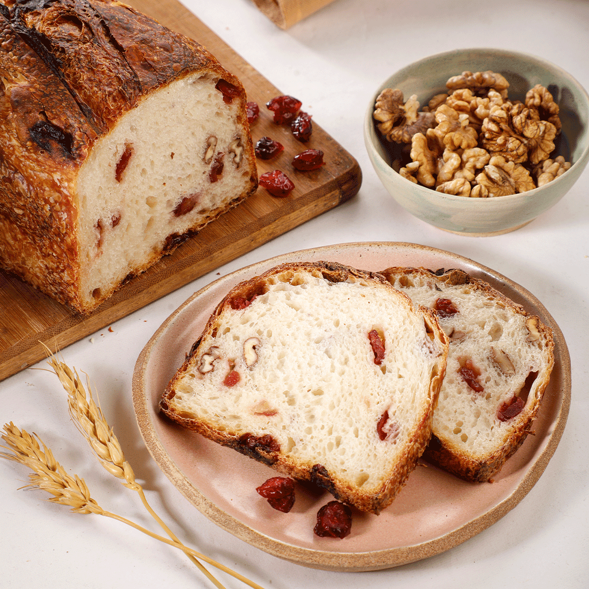 Walnut & Cranberry Sourdough